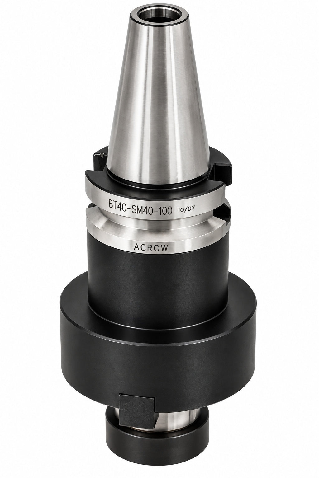 Acrow BT40-SM40-100 – Shell Mill Holder (Ø40 mm Bore, BT40 Taper) - Twin Eagle Imports