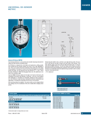 ACROW MACHINERY MFG CO LTD MEASURING EQUIPMENT Haimer 80.363.00 – Long Stylus for Universal 3D-Sensor (Ø8 mm Probe Tip)