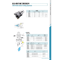 ACROW MACHINERY MFG CO LTD SPARES Acrow Z-BSD-15-50 – Spare Part for BSH62 Boring Heads