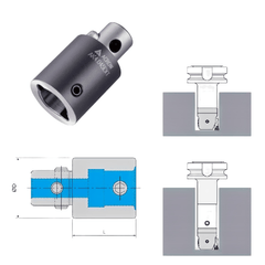 ACROW MACHINERY MFG CO LTD TOOL HOLDERS Acrow AK1-050EXT Extension – 50 mm