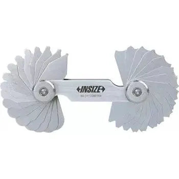 Insize Radius Gauge Set 17/32"-1" Range Series 4801-16E1
