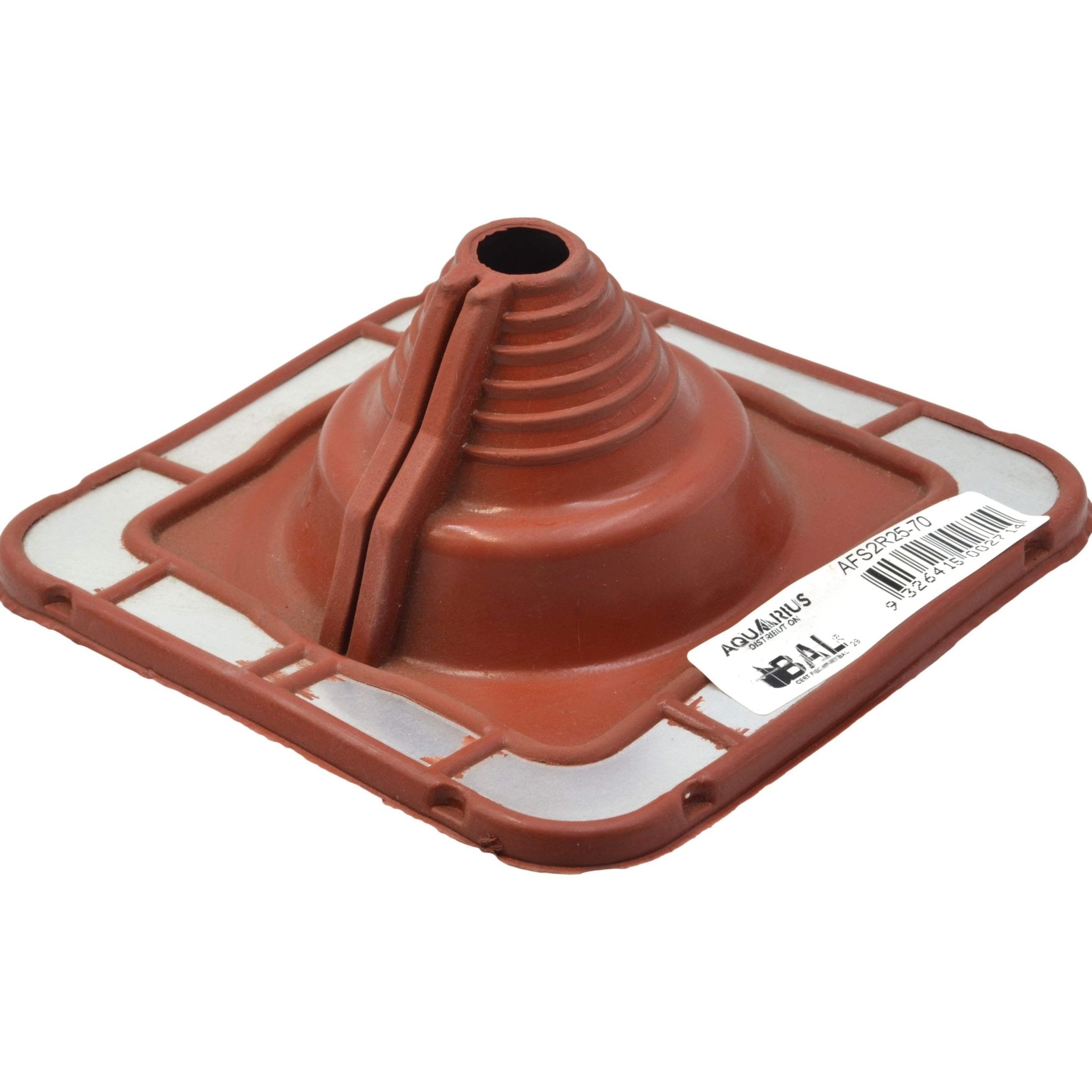 Aquaseal FlashRite 2 Metal Roof Pipe Flashing Red 25-70mm - Twin Eagle Imports