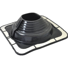 Aquaseal Roof Pipe Seal Aquaseal FlashRite #5 Metal Roof Pipe Flashing Black 125-200mm