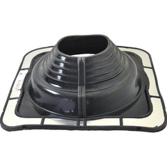 Aquaseal Roof Pipe Seal Aquaseal FlashRite #5 Metal Roof Pipe Flashing Black 125-200mm