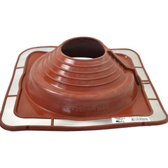 Aquaseal Roof Pipe Seal Aquaseal FlashRite #6 Metal Roof Pipe Flashing Red 150-230mm