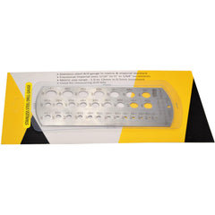 Assorts Gauge Stainless Steel Imperial Fractional Drill Gauge