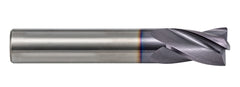 Fullerton 91371 0.4724" 4 Flute TiAlN Coated Corner Radius End Mill