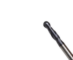 Fullerton 3.0mm 2 Flute TiAlN Coated Carbide Ball Nose Endmill - 3215 Series