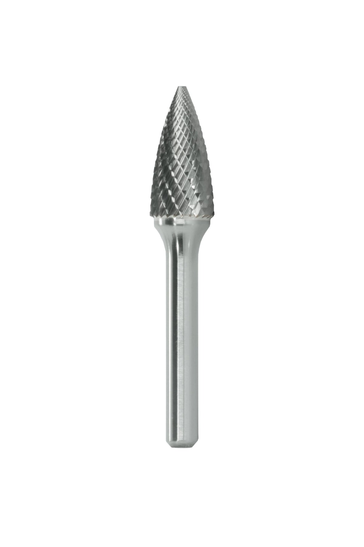 Best Carbide SG1M – 1/4″ Double Cut Carbide Burr (Pointed Tree Shape)