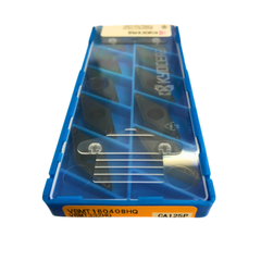 10pc Kyocera VBMT160408HQ CA125P – Turning Insert (Finishing to Medium, HQ Chipbreaker)