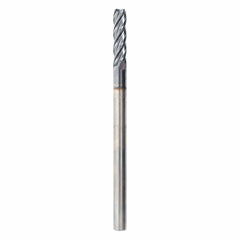 Best Carbide 1/8" Variable Helix End Mill 4 Flute Nano Coated – 0.015" Radius - Twin Eagle Imports