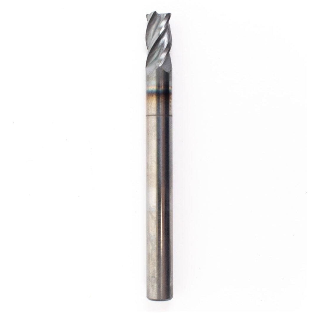 Best Carbide 3/16" Variable Helix End Mill 4 Flute Nano Coated – 0.015" Radius - Twin Eagle Imports