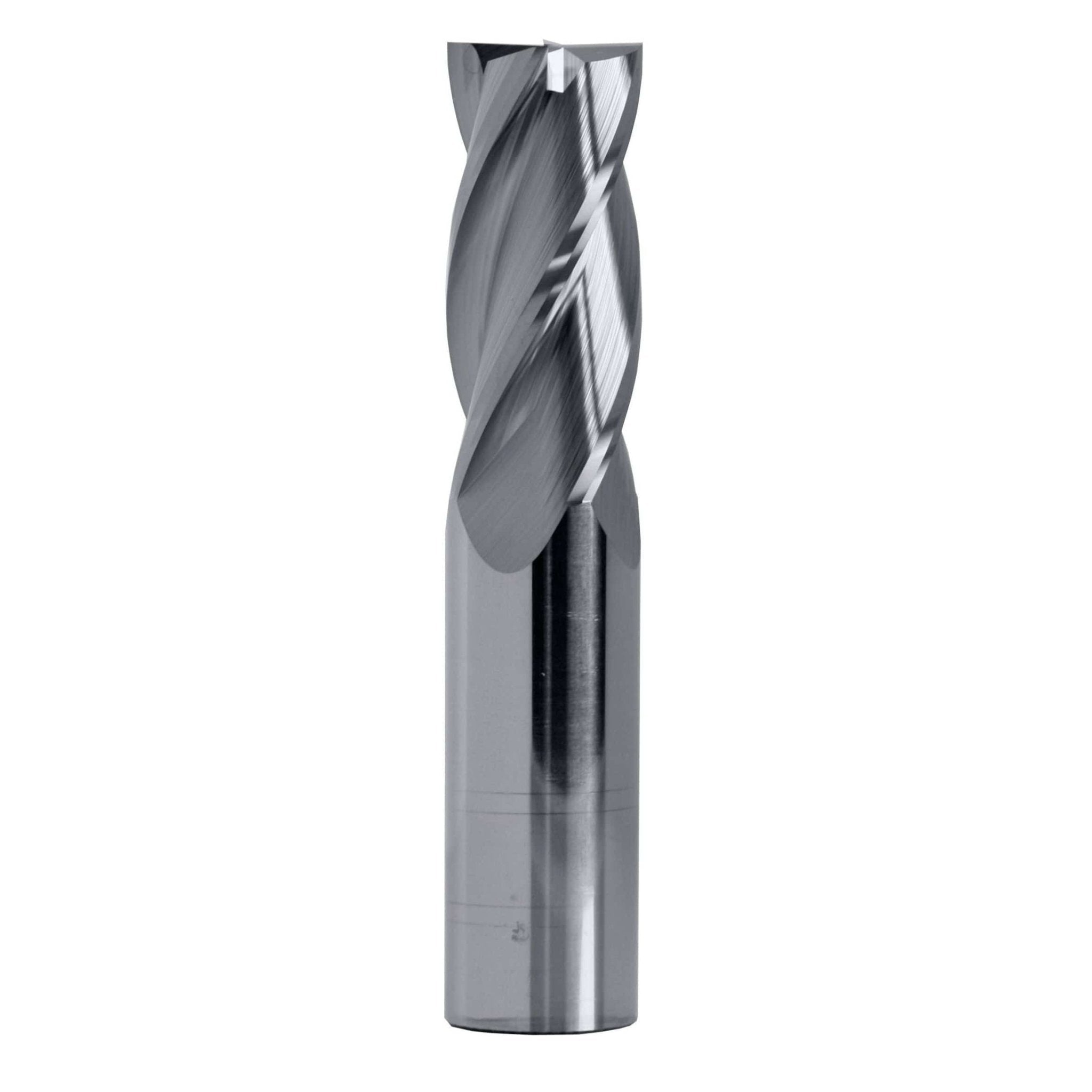 Best Carbide 3/8" 4 Flute Long Series Square End Mill – 3/8" Shank AlTiN Coated - Twin Eagle Imports