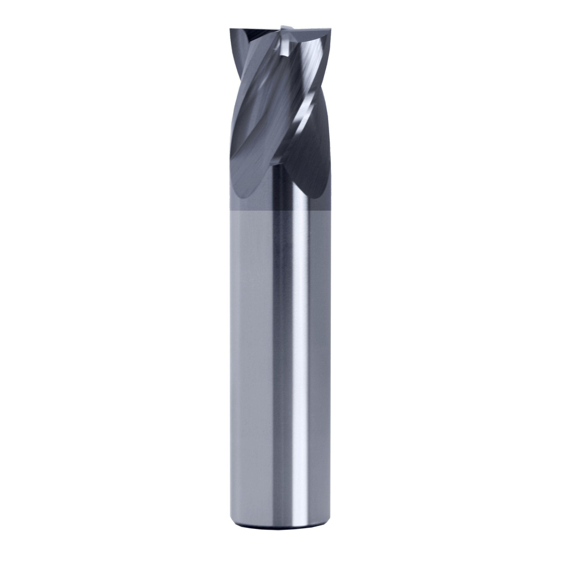 Twin Eagle's Best Carbide 3/8" 4 Flute Stub Square End Mill – 3/8" Shank TiALN coated