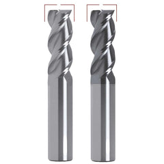 Best Carbide 7/8" 4 Flute Short Series Square End Mill – 7/8" Shank - Twin Eagle Imports