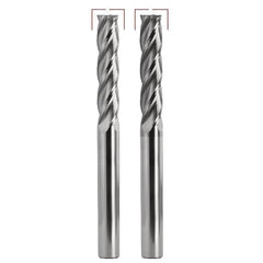 Best Carbide 8mm 4 Flute Long Series Square End Mill AlTiN Coated - Twin Eagle Imports