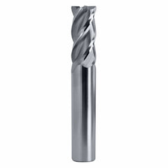 BEST CARBIDE Carbide Endmill Best Carbide 4mm 4 Flute Nano Coated Short Series Corner Radius End Mill – 6mm Shank, 0.5mm Radius