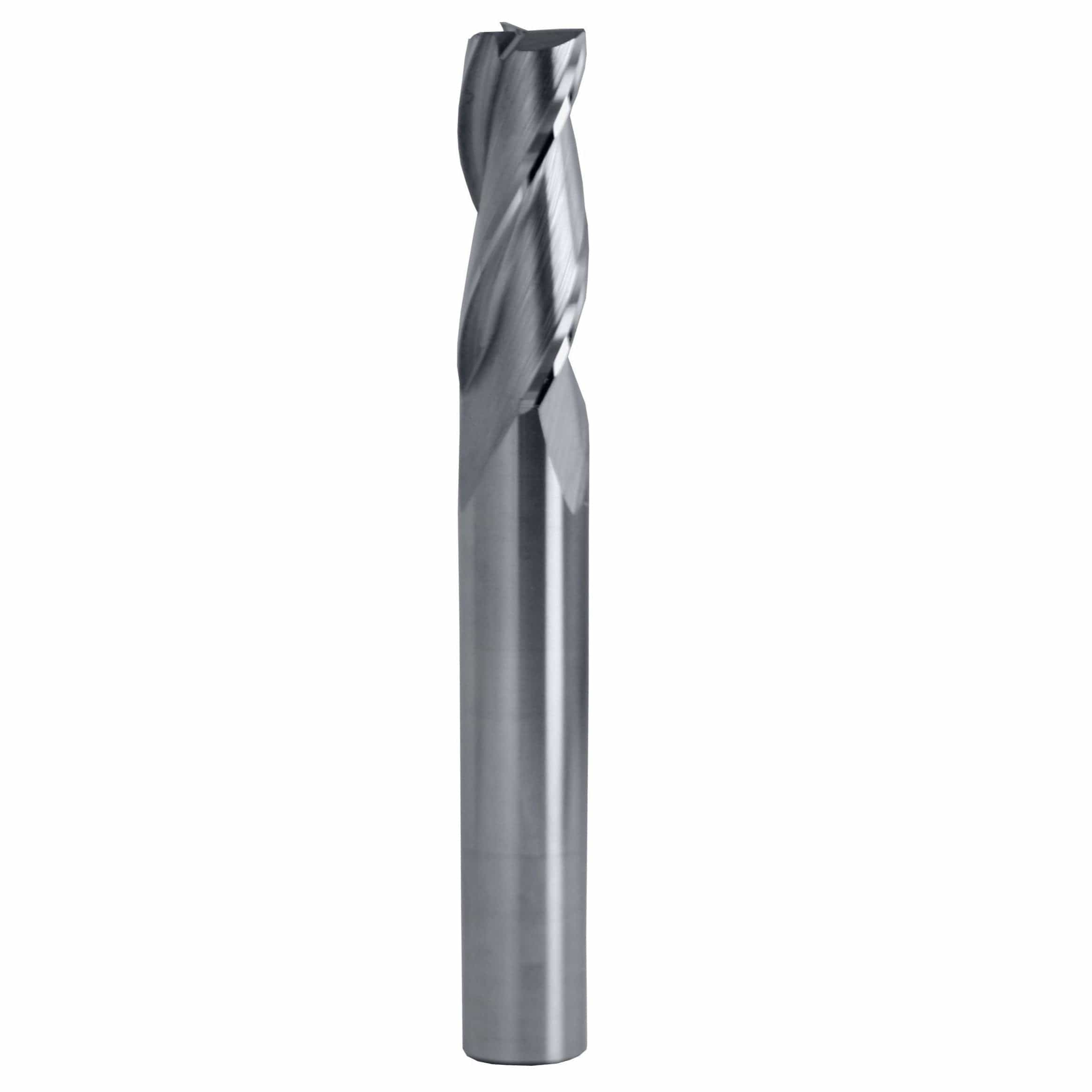 BEST CARBIDE Carbide Endmill Best Carbide Regular Length AITiN coated 4-Flute End Mill 3mm, 0.2mm Corner Radius