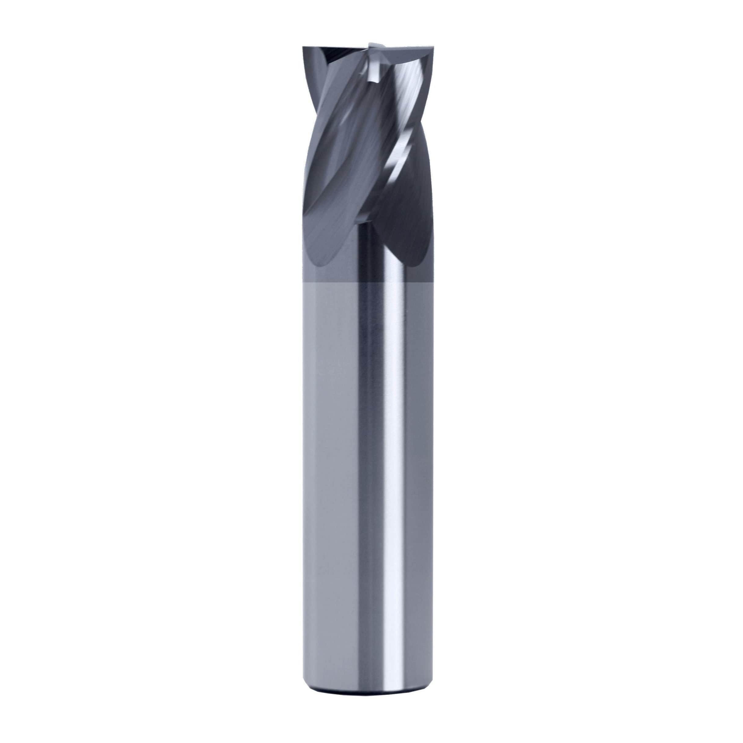 BEST CARBIDE Manufacturing Best Carbide 1/4" 4 Flute Stub Square End Mill – 1/4" Shank TiALN coated