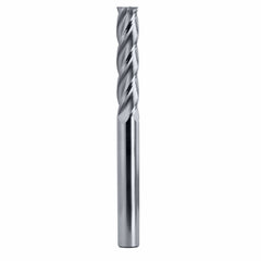 BEST CARBIDE Manufacturing Best Carbide 8mm 4 Flute Long Series Square End Mill  AlTiN Coated