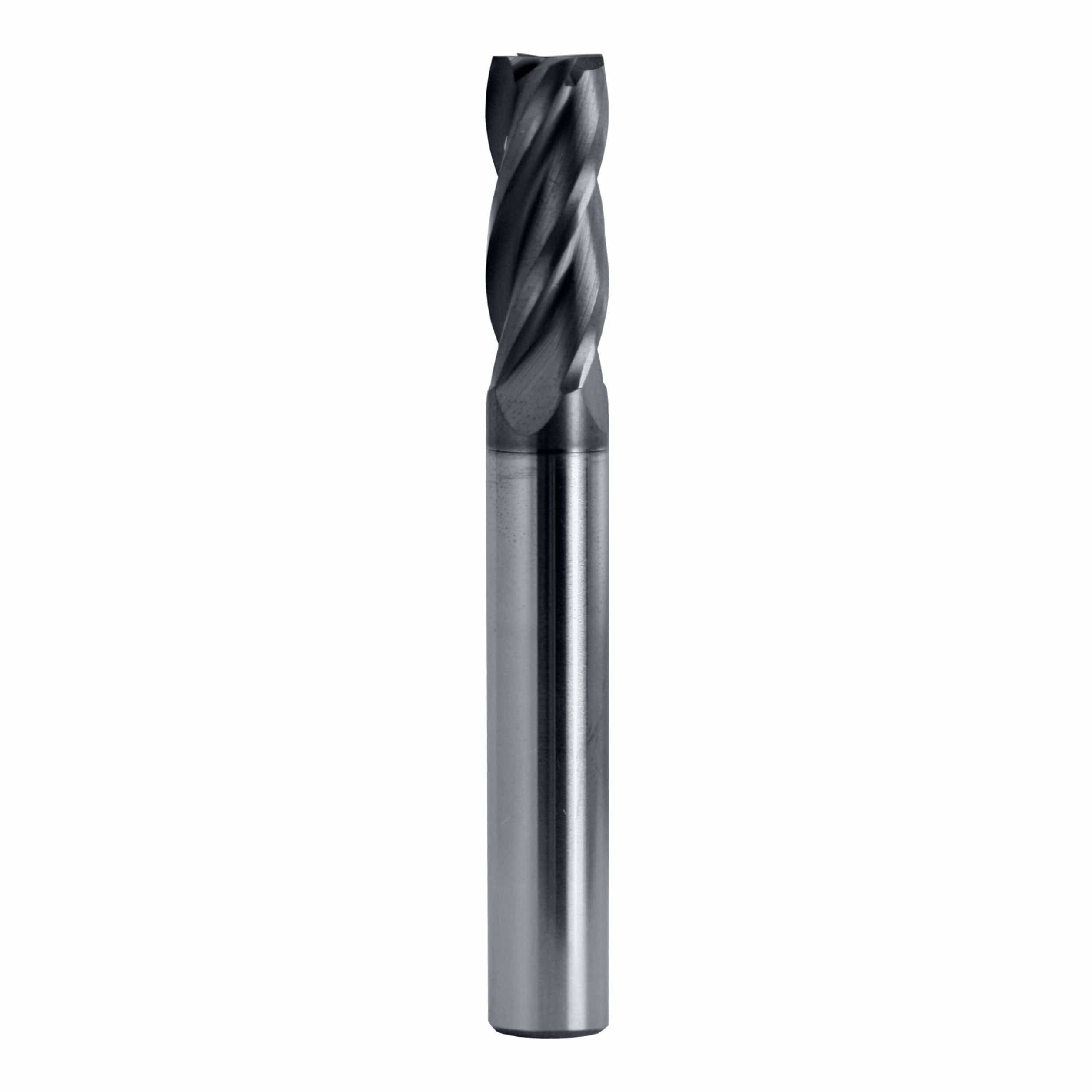 BEST CARBIDE Manufacturing Best Carbide Regular Length AITiN coated 4-Flute End Mill 11mm, Square End