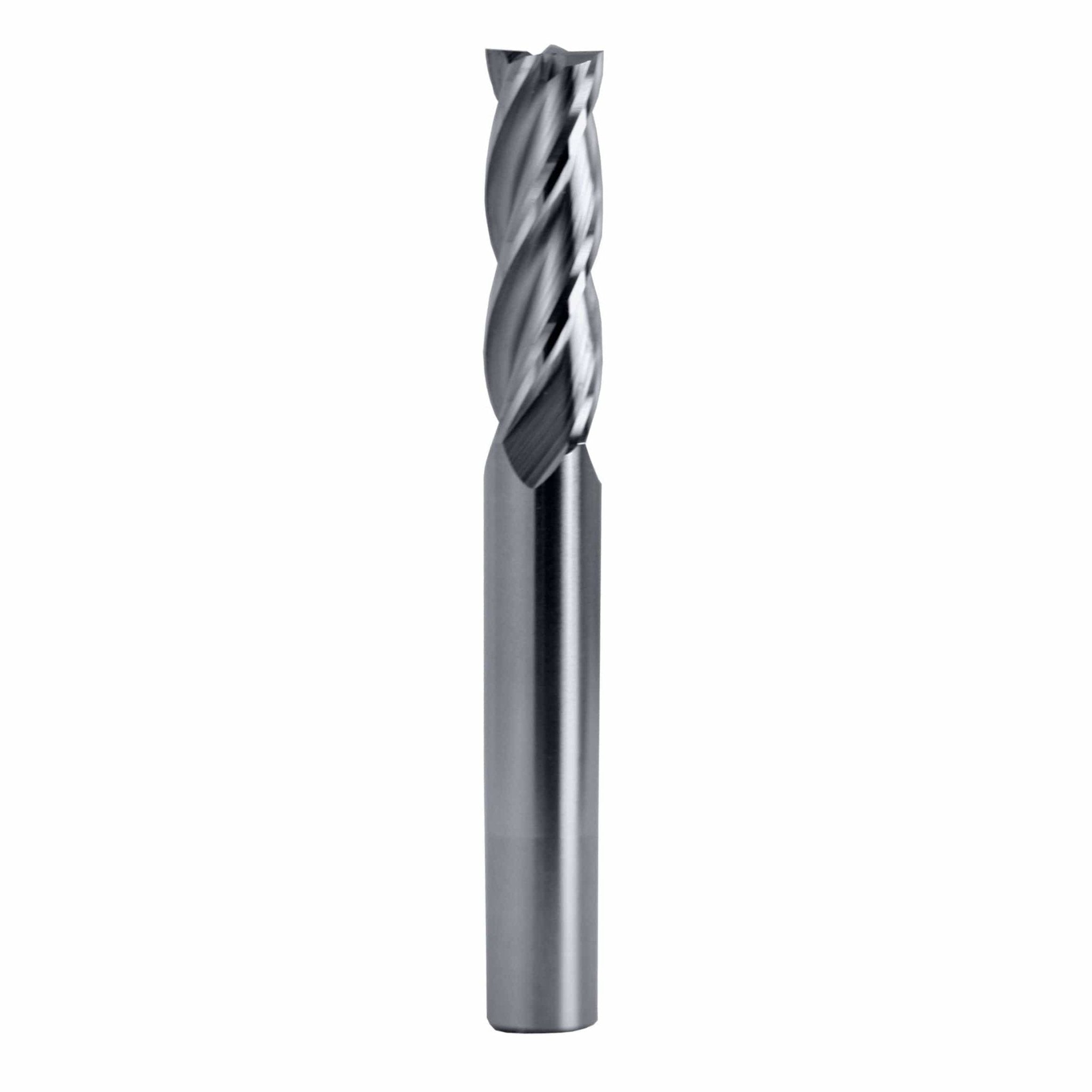 Best Carbide Regular Length Uncoated 4-Flute End Mill 1mm, Square End - Twin Eagle Imports