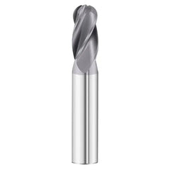 Best Carbide - Short Series Ball Nose Slot Drill 8mm (2 Flute) - Twin Eagle Imports