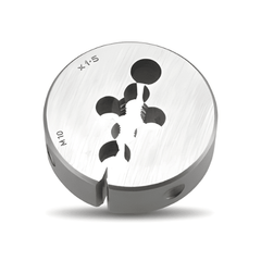Bordo 3/4" x 14 BSPT 2" Chrome Button Die - Twin Eagle Imports
