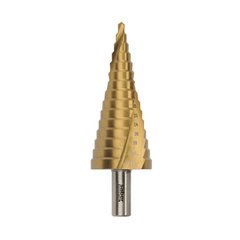 BORDO DRILLS Saber Essential 4–32mm HSS Spiral Flute TiN Coated Step Drill