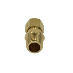 Brass Compression Male Female Connector (T1/4xM1/4) - Twin Eagle Imports