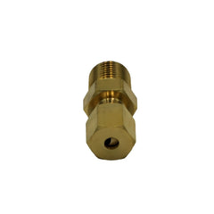 Brass Compression Male Female Connector (T1/8xM1/8) - Twin Eagle Imports
