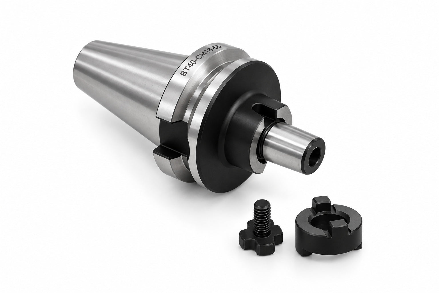 BT40 Shell Mill Arbor 16mm – Face Mill Holder (BT40-CM16-55) - Twin Eagle Imports