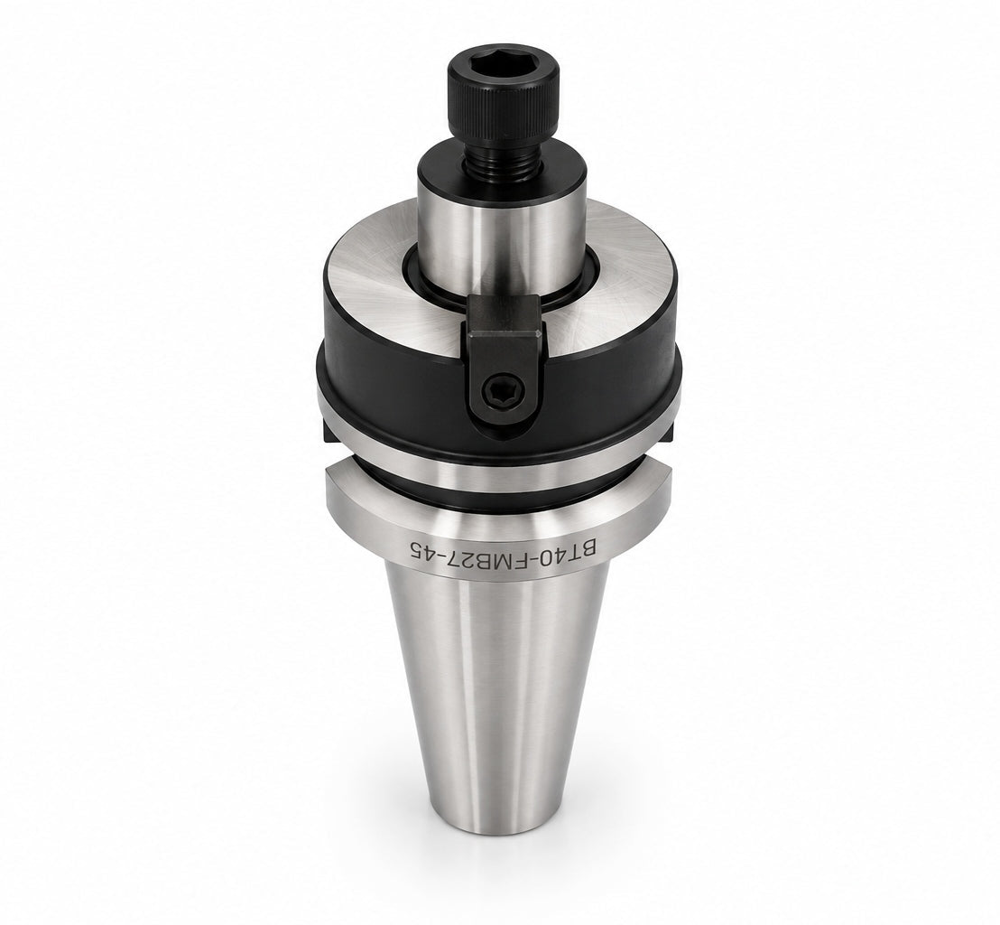 BT40 Shell Mill Arbor 27mm Pilot Diameter - Twin Eagle Imports