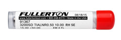 Fullerton 91367 0.3937" 4 Flute TiAlN Coated Corner Radius End Mill