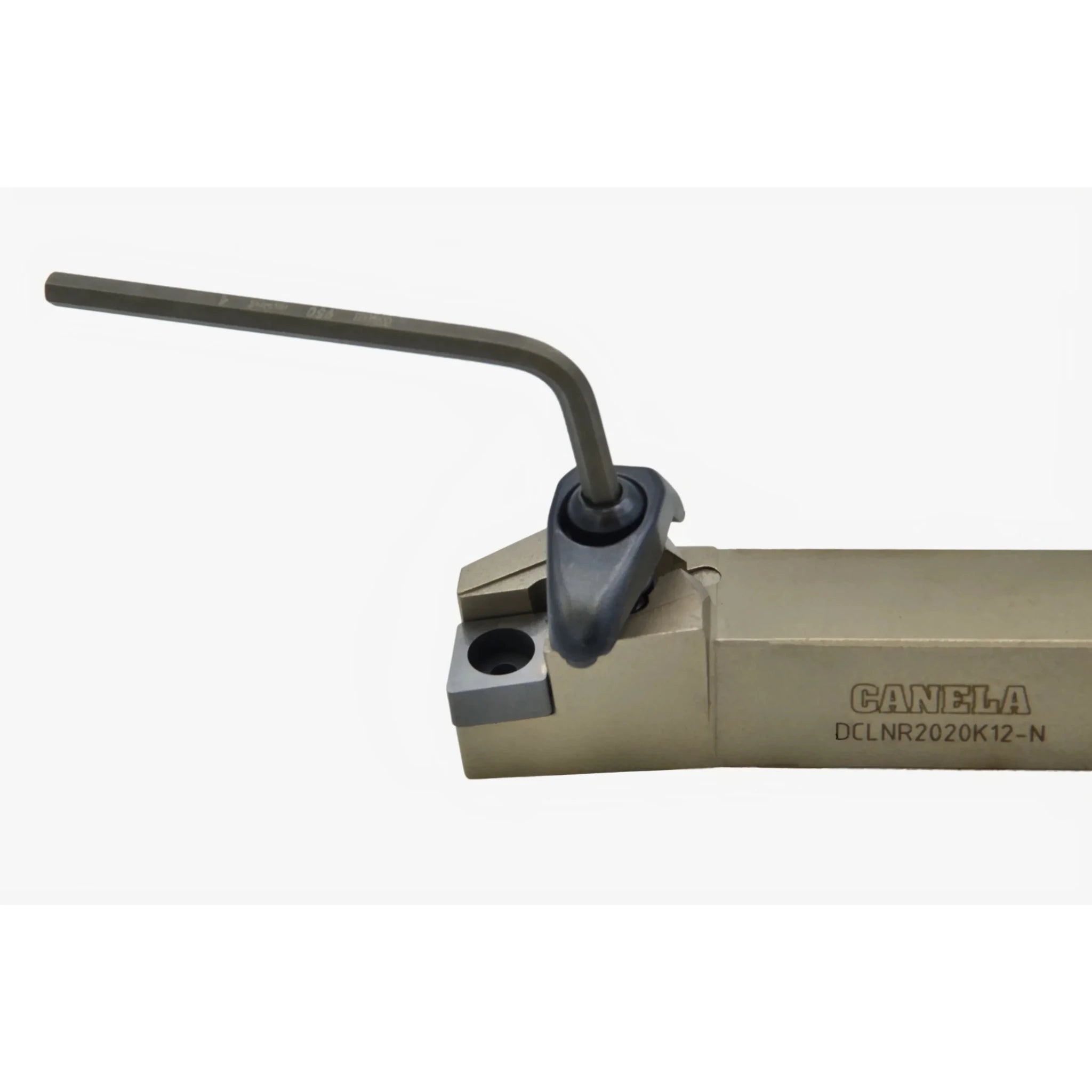 Canela DCLNR 2020 K12 – External Turning Toolholder (95° Dimple Lock, Left Hand) - Twin Eagle Imports