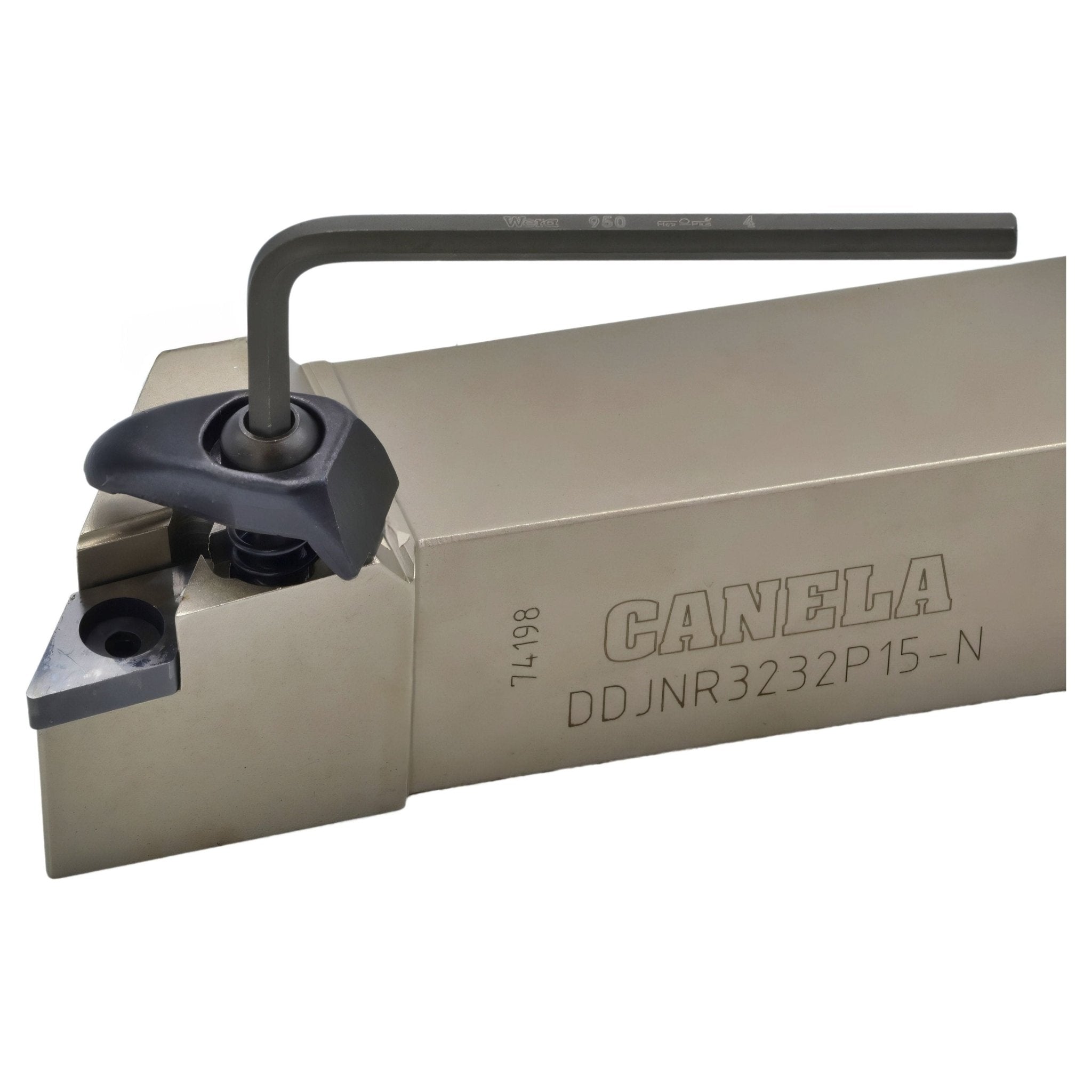 Canela Dimple Lock Turning Tool Holder DDJNR3232P15-N 32mm Shank - Twin Eagle Imports