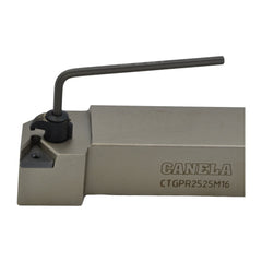 Canela Turning Tool Canela Top Clamp Turning Tool Holder CTGPR2525M16 25mm Shank