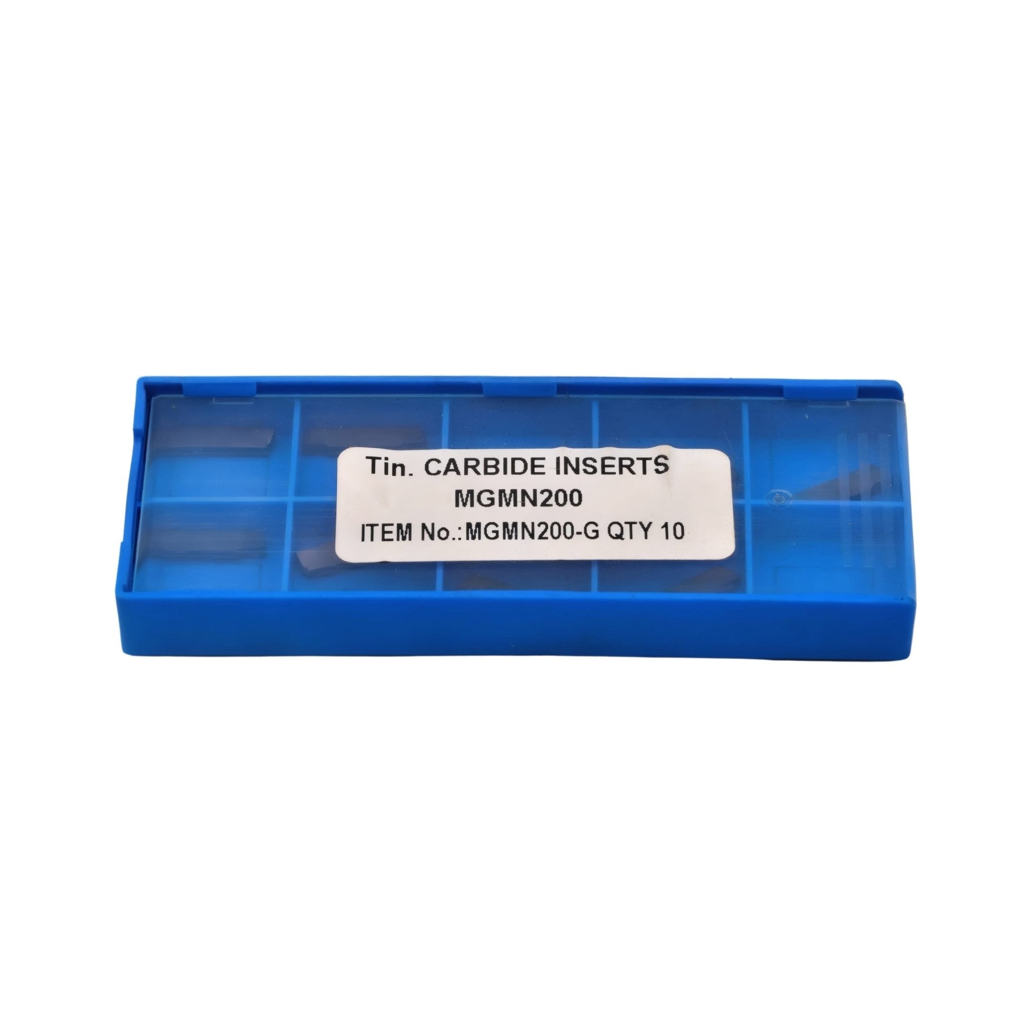 Carbide Grooving Inserts MGMN200 TiAlN Coated (Pack of 10) - Twin Eagle Imports