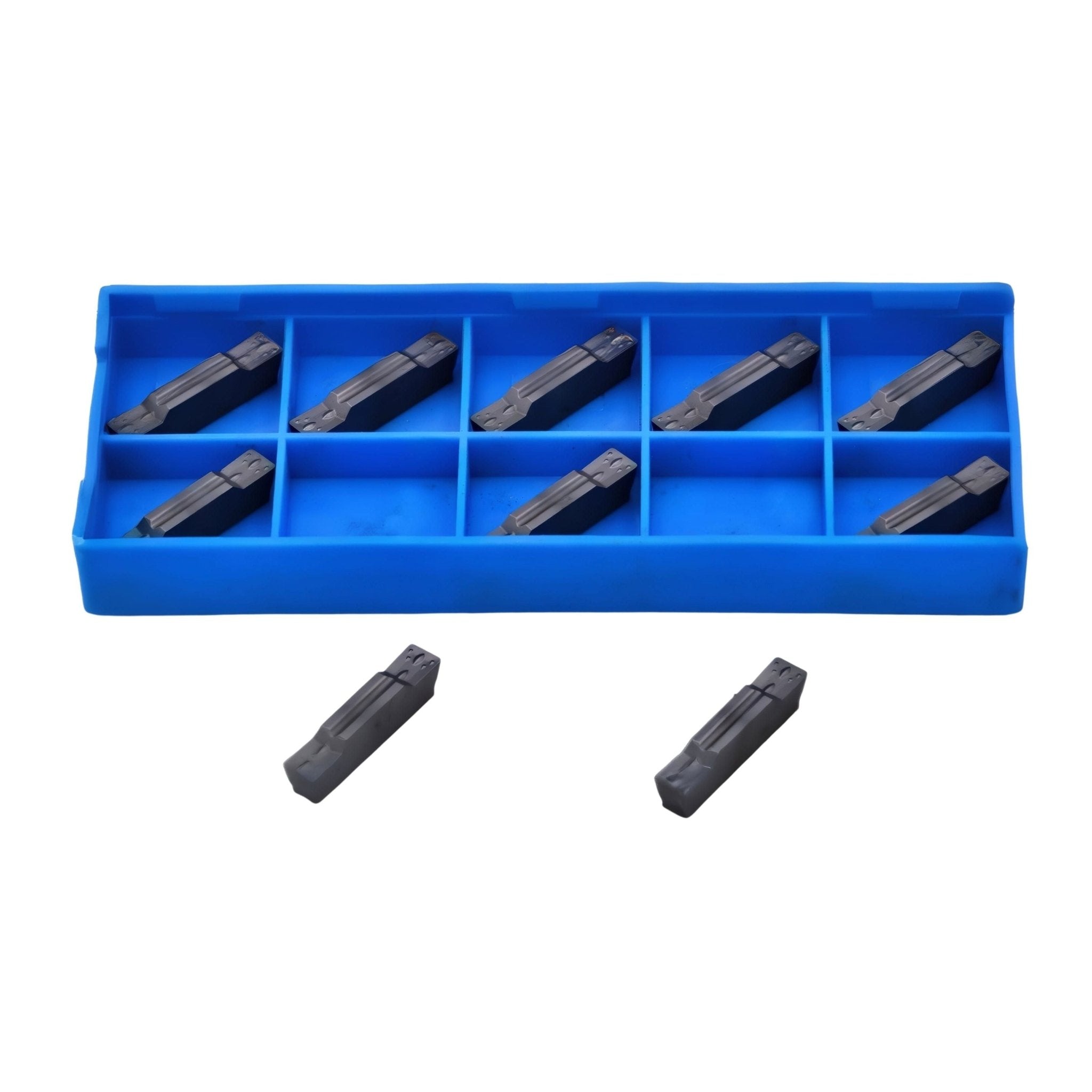 Carbide Grooving Inserts MGMN400 TiAlN Coated 4.0mm (Pack of 10) - Twin Eagle Imports