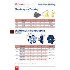 Carmex CMT Internal/External Vertical Threadmill C90 12mm - Twin Eagle Imports