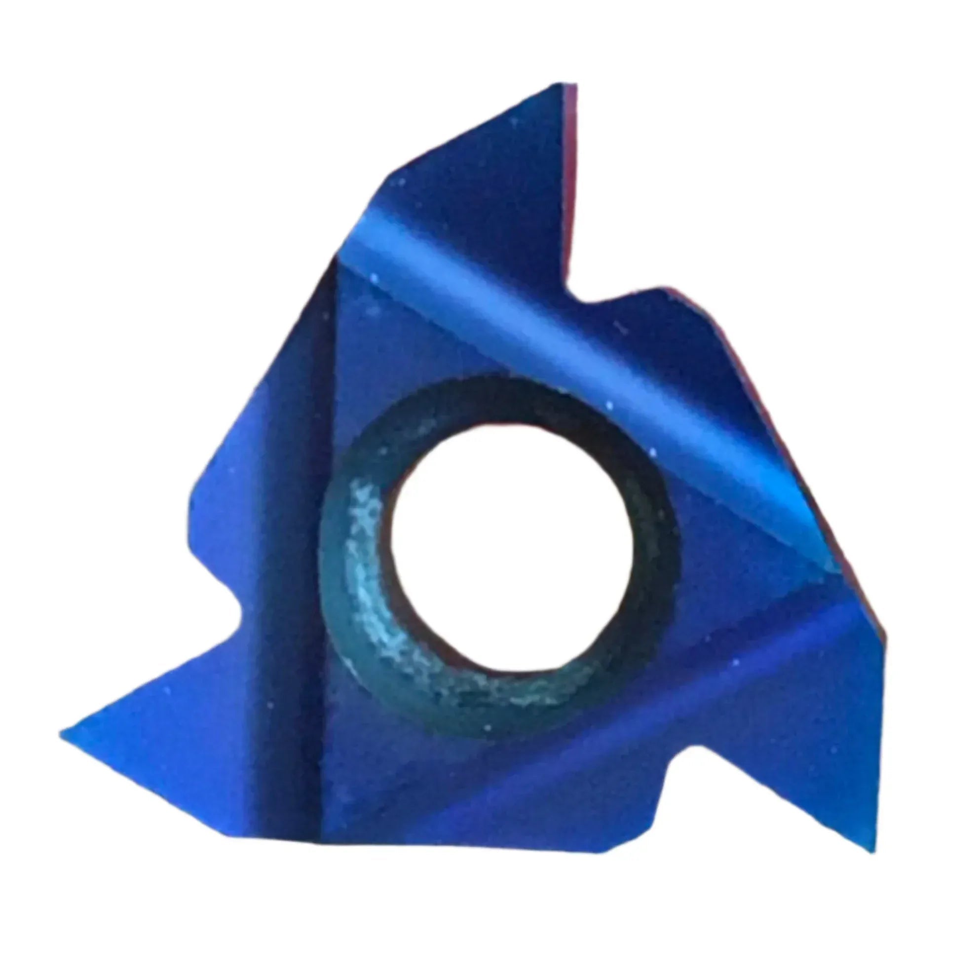 Carmex External Right Hand Partial Profile 60° Thread Turning Insert 22mm / 7–5 TPI / 22 ER N60 BLU - Twin Eagle Imports