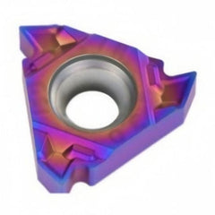 Carmex External Right Hand Partial Profile 60° Type K Thread Turning Insert 48-8 TPI / 16 ER K AG60 KBL - Twin Eagle Imports