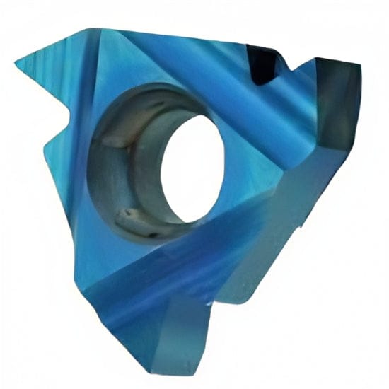Carmex External Right Hand Vertical Partial Profile 60° Thread Turning Insert 14-8 TPI / 22V ER G60 BLU - Twin Eagle Imports