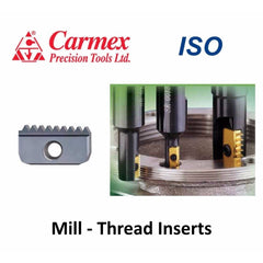 Carmex Internal ISO Threadmill Insert 21mm / 1.75mm Pitch / 21 I 1.75 ISO MT7 - Twin Eagle Imports