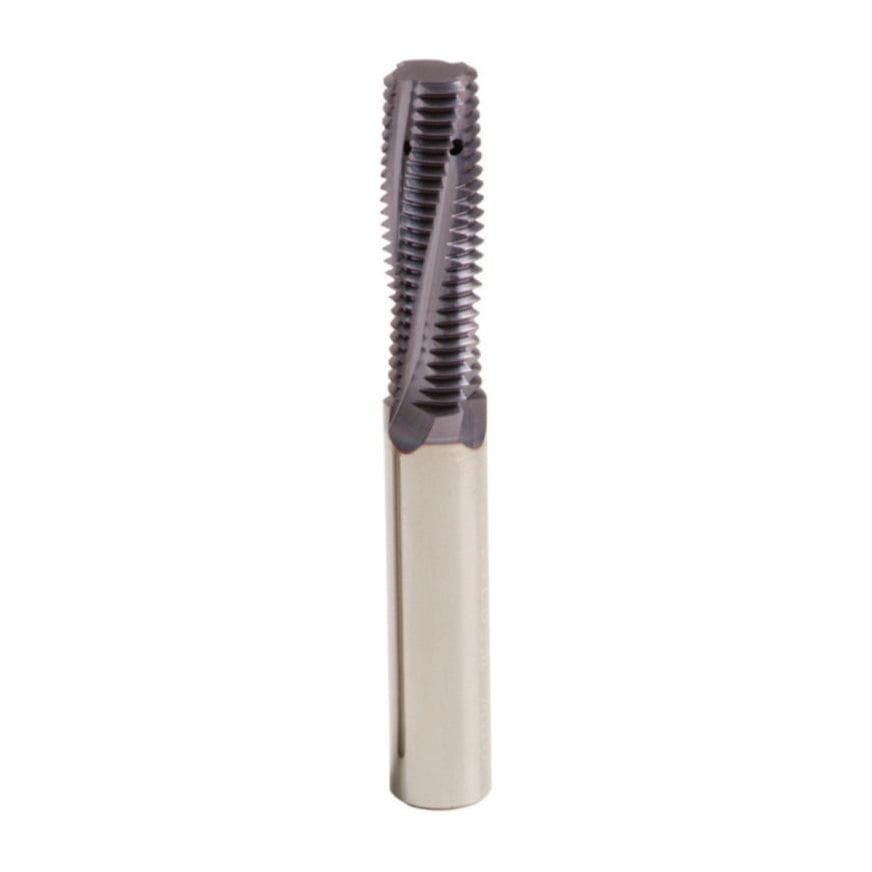 CARMEX PRECISION TOOLS LTD Carbide Mill Thread Carmex Mill Thread Solid Carbide 28 BSPT with internal coolant through flutes 14.1mm depth