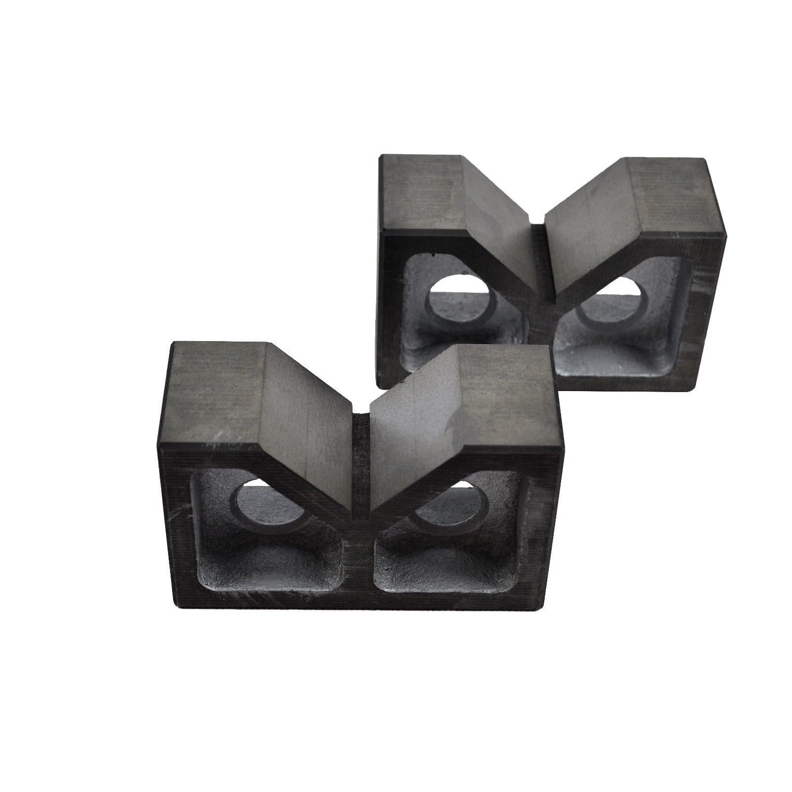 Cast Iron V-Block Matched Pair – 5" (127mm) - Twin Eagle Imports