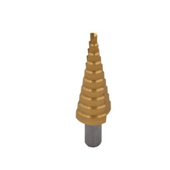 CH Tools HSS-E TiN Step Drill Bit 4–22mm – 10 Steps - Twin Eagle Imports