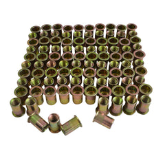 3/8 UNC Zinc Plated Steel Nutsert Rivet Nuts – Bulk Pack of 100