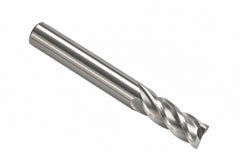 Kyocera SGS 30123 3/16" 4 Flute Bright Uncoated Long Carbide Square End Mill