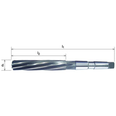 Somta Series 712 – HSS No.4 Morse Taper Parallel Machine Reamers 38.1mm/ 1-1/2"